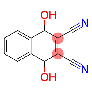 2,3-Naphthalenedicarbonitrile, 1,4-dihydro-1,4-dihydroxy- (9CI)