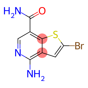 4-aMino-2-broMo-thieno[3,2-c]pyridine-7-carboxylic acid aMide