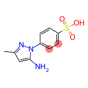 4-(5-Amino-3-methyl-1H-pyrazol-1-yl)benzenesulfonic acid