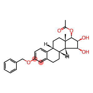 Estra-1,3,5(10)-triene-15,16,17-triol, 3-(phenylmethoxy)-, 17-acetate, (15α,16α,17β)-