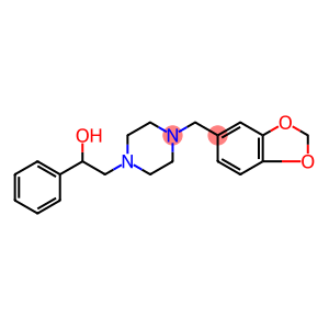 1-Piperazineethanol, 4-(1,3-benzodioxol-5-ylmethyl)-α-phenyl-