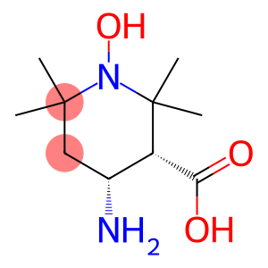 (3R,4R)-4-Amino-1-oxyl-2,2,6,6-tetramethylpiperidine-3-carboxylic Acid