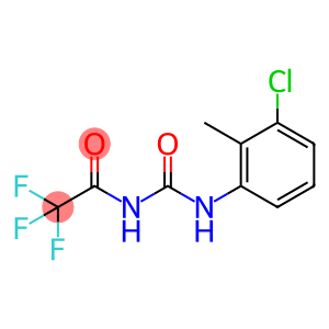 N-(3-chloro-2-methylphenyl)-N'-(trifluoroacetyl)urea