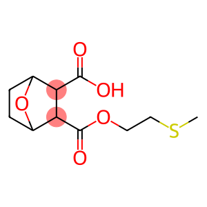 7-Oxabicyclo[2.2.1]heptane-2,3-dicarboxylic acid, 2-[2-(methylthio)ethyl] ester