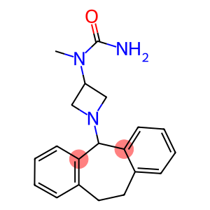 1-(1-(10,11-Dihydro-5H-dibenzo(a,d)cyclohepten-5-yl)azetidin-3-yl)-1-m ethylurea
