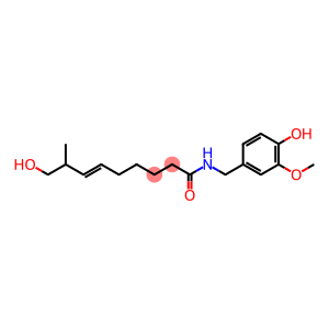 (E)-9-hydroxy-N-[(4-hydroxy-3-methoxyphenyl)methyl]-8-methylnon-6-enamide