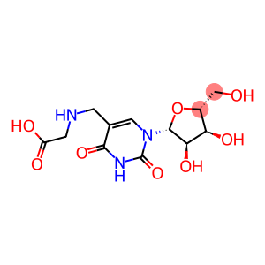 Uridine-5-methylamino acetic acid RNA-modified nucleoside cmnm5U