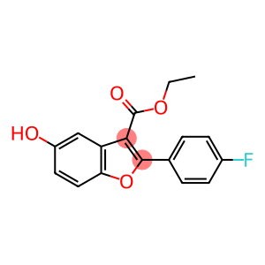 ethyl 2-(4-fluorophenyl)-5-hydroxybenzofuran-3-carboxylate