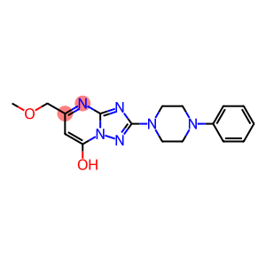 5-(METHOXYMETHYL)-2-(4-PHENYLPIPERAZINO)[1,2,4]TRIAZOLO[1,5-A]PYRIMIDIN-7-OL