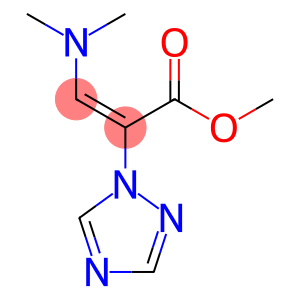 methyl (2E)-3-(dimethylamino)-2-(1H-1,2,4-triazol-1-yl)prop-2-enoate