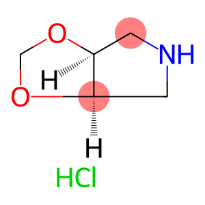 (3aR,6aS)-rel-tetrahydro-4H-1,3-Dioxolo[4,5-c]pyrrole hydrochloride  (Relative struc)