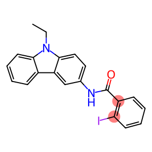 N-(9-ethyl-9H-carbazol-3-yl)-2-iodobenzamide