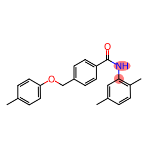 N-(2,5-dimethylphenyl)-4-[(4-methylphenoxy)methyl]benzamide