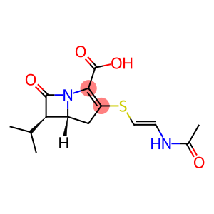 (5R)-3-[[(E)-2-(Acetylamino)ethenyl]thio]-6β-isopropyl-7-oxo-1-azabicyclo[3.2.0]hept-2-ene-2-carboxylic acid