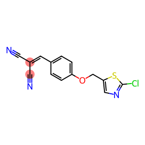 2-((4-[(2-CHLORO-1,3-THIAZOL-5-YL)METHOXY]PHENYL)METHYLENE)MALONONITRILE