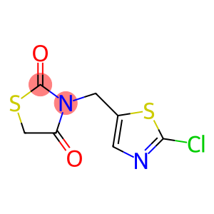 3-[(2-CHLORO-1,3-THIAZOL-5-YL)METHYL]-1,3-THIAZOLANE-2,4-DIONE