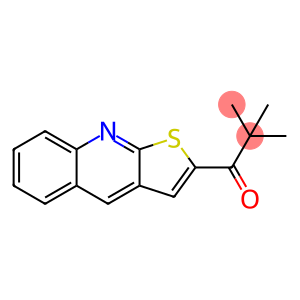 2,2-dimethyl-1-{thieno[2,3-b]quinolin-2-yl}propan-1-one