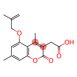 {4,7-dimethyl-5-[(2-methyl-2-propenyl)oxy]-2-oxo-2H-chromen-3-yl}acetic acid