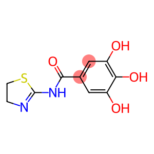 Benzamide, N-(4,5-dihydro-2-thiazolyl)-3,4,5-trihydroxy- (9CI)