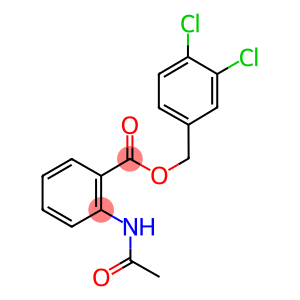 3,4-dichlorobenzyl 2-(acetylamino)benzoate