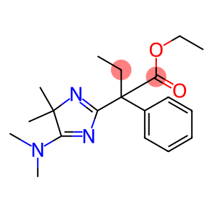 5-(Dimethylamino)-α-ethyl-4,4-dimethyl-α-phenyl-4H-imidazole-2-acetic acid ethyl ester