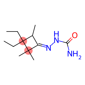 Cyclobutanone, 3,3-diethyl-2,2,4-trimethyl-, semicarbazone (4CI)