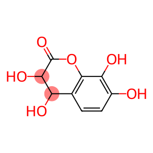 2H-1-Benzopyran-2-one, 3,4-dihydro-3,4,7,8-tetrahydroxy- (9CI)