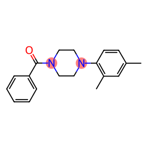 1-benzoyl-4-(2,4-dimethylphenyl)piperazine