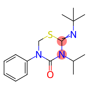 2-(tert-Butylimino)-3-isopropyl-5-phenylperhydro-1,3,5-thidiazin-4-one