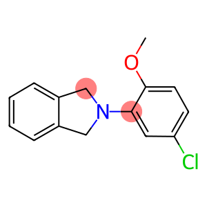 4-chloro-2-(1,3-dihydro-2H-isoindol-2-yl)phenylmethylether