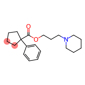 1-Phenylcyclopentanecarboxylic acid 3-piperidinopropyl ester