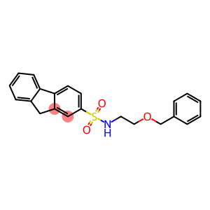 N-[2-(benzyloxy)ethyl]-9H-fluorene-2-sulfonamide