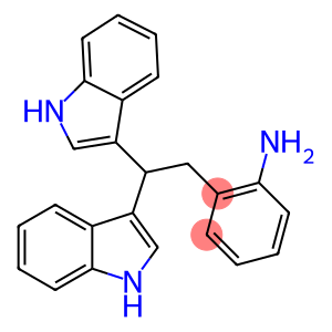 2-[2,2-BIS-(1H-INDOL-3-YL)-ETHYL]-PHENYLAMINE