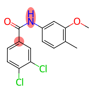 3,4-dichloro-N-(3-methoxy-4-methylphenyl)benzamide