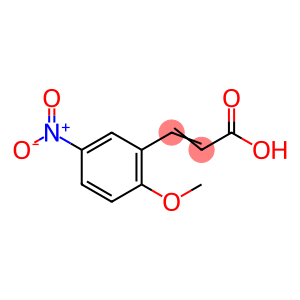 3-(2-Methoxy-5-nitrophenyl)propenoic acid