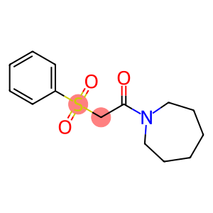 2-(1-azepanyl)-2-oxoethylphenylsulfone