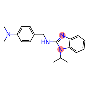 N-[4-(dimethylamino)benzyl]-N-(1-isopropyl-1H-benzimidazol-2-yl)amine