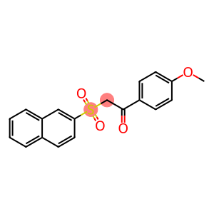 1-(4-methoxyphenyl)-2-(naphthalen-2-ylsulfonyl)ethanone