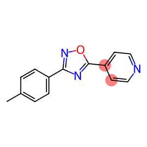 4-[3-(4-METHYLPHENYL)-1,2,4-OXADIAZOL-5-YL]PYRIDINE