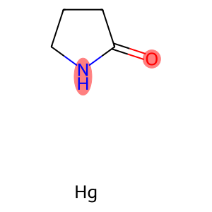 2-Pyrrolidinone,mercury(2+) salt (2:1)