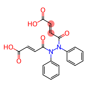 (E)-3-[[[(E)-3-carboxyprop-2-enoyl]-phenyl-amino]-phenyl-carbamoyl]pro p-2-enoic acid