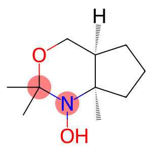 Cyclopent[d][1,3]oxazine, octahydro-1-hydroxy-2,2,7a-trimethyl-, cis- (9CI)