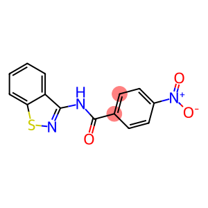 4-nitro-N-(9-thia-8-azabicyclo[4.3.0]nona-1,3,5,7-tetraen-7-yl)benzami de