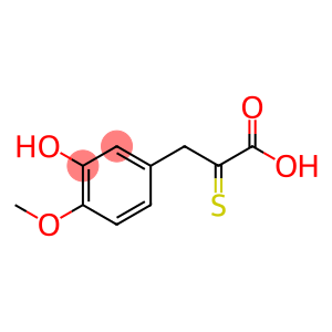 Benzenepropanoic acid, 3-hydroxy-4-methoxy-α-thioxo-