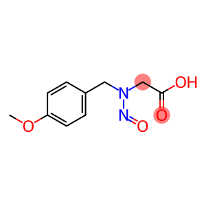 2-[(4-methoxyphenyl)methyl-nitroso-amino]acetic acid