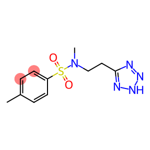 Benzenesulfonamide, N,4-dimethyl-N-[2-(2H-tetrazol-5-yl)ethyl]-