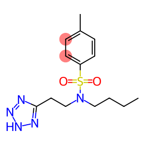 Benzenesulfonamide, N-butyl-4-methyl-N-[2-(2H-tetrazol-5-yl)ethyl]-