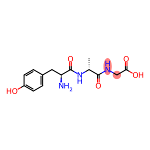 2-[[(2R)-2-[[(2S)-2-amino-3-(4-hydroxyphenyl)propanoyl]amino]propanoyl]amino]acetic acid