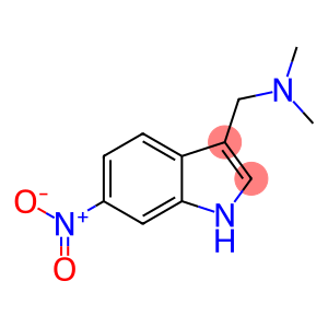 3-(DIMETHYLAMINOMETHYL)-6-NITROINDOLE