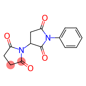 [1,3'-Bipyrrolidine]-2,2',5,5'-tetrone,1'-phenyl-
